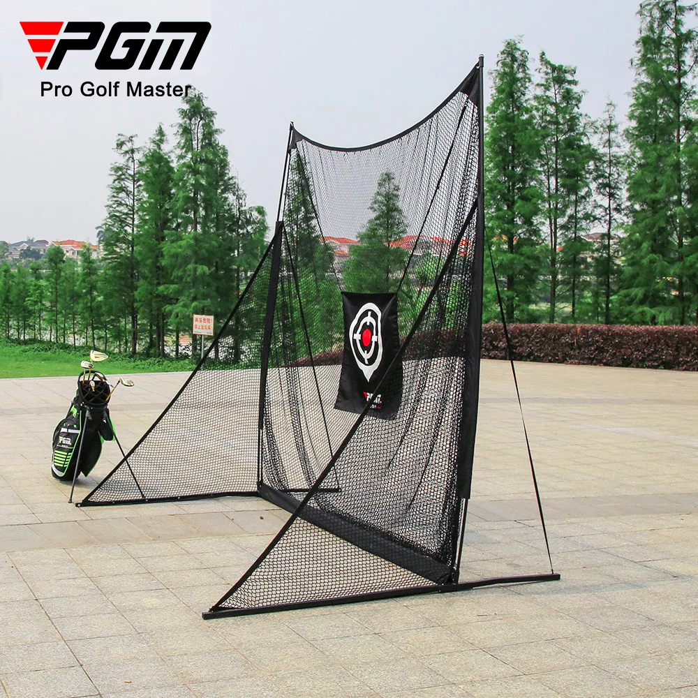 

PGM Indoor Golf Practice Network Golf Practice Equipment Swing Cutting Rod Anti Strike/Anti Bounce Double sided Protective Net