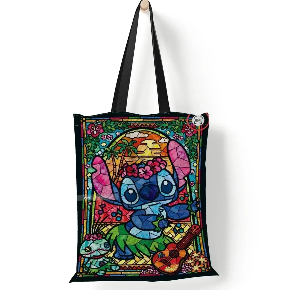 Disney Lilo & Stitch Handbag Kawaii Shopping Storage Bag Cute anime Stitch Print Fashion Decorative Items Gift for Girlfriend