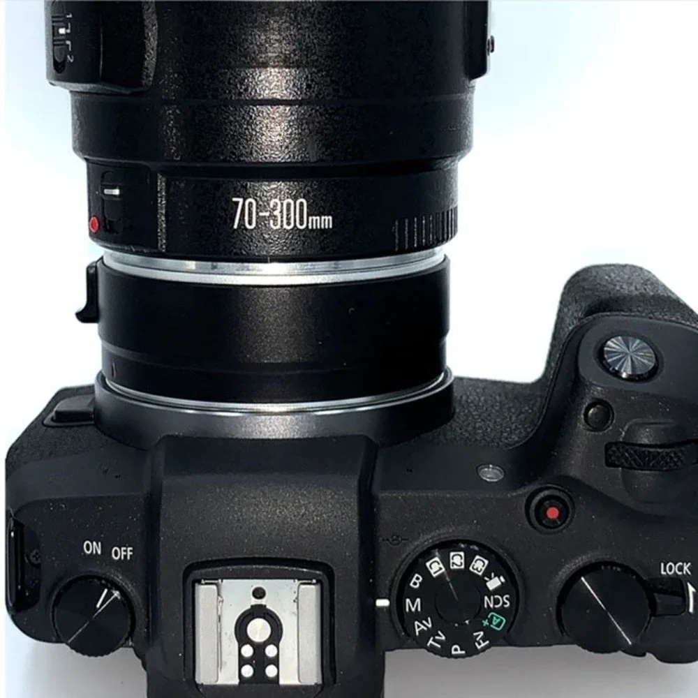Andoer EF-EOS R Auto Focus Camera Lens Adapter Ring IS Image for Canon EF EF-S Lens To Canon EOS R RF Mount Full Frame Cameras