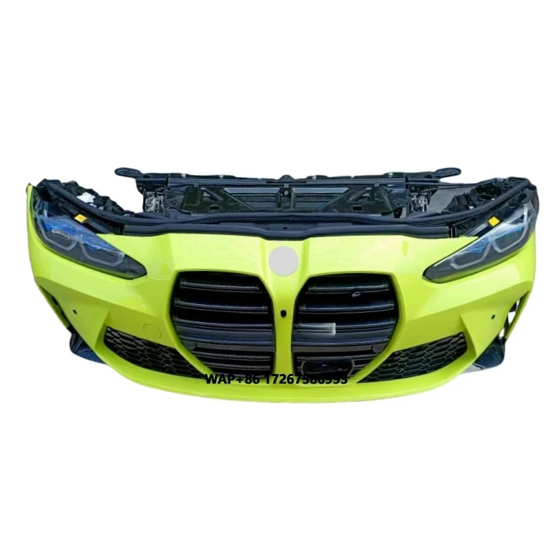 2021-2024 Hot Selling Models for M3 M4 G80 G82 Original Used Front Bumper with  Headlight Kit Plastic Material