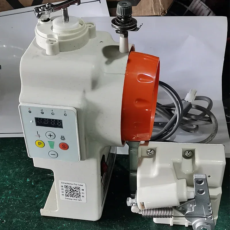 

Sewing Machine Flatbed High Head Double Needle Refitted All-in-one Machine Motor Electric Control Mute Motor Energy Saving 750W