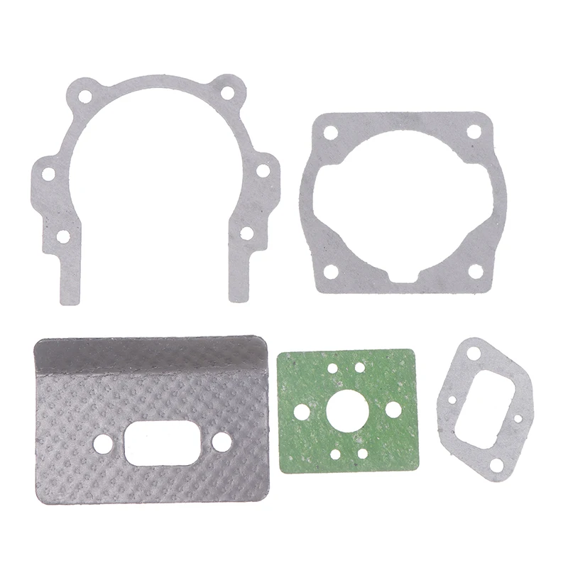5Pcs/set 40-5 Carburetor Box Intake Pipe Muffler Engine Gasket Set Gasoline Grass Trimmer Brush Cutter DIY Accessories