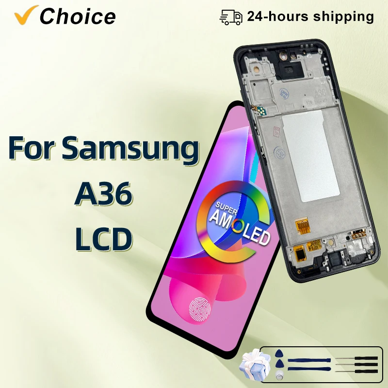 新しい-oled-スクリーンサムスンギャラクシー-a36-液晶ディスプレイタッチスクリーンデジタイザアセンブリサムスン-a36-5-グラム-a366e-スクリーン交換用