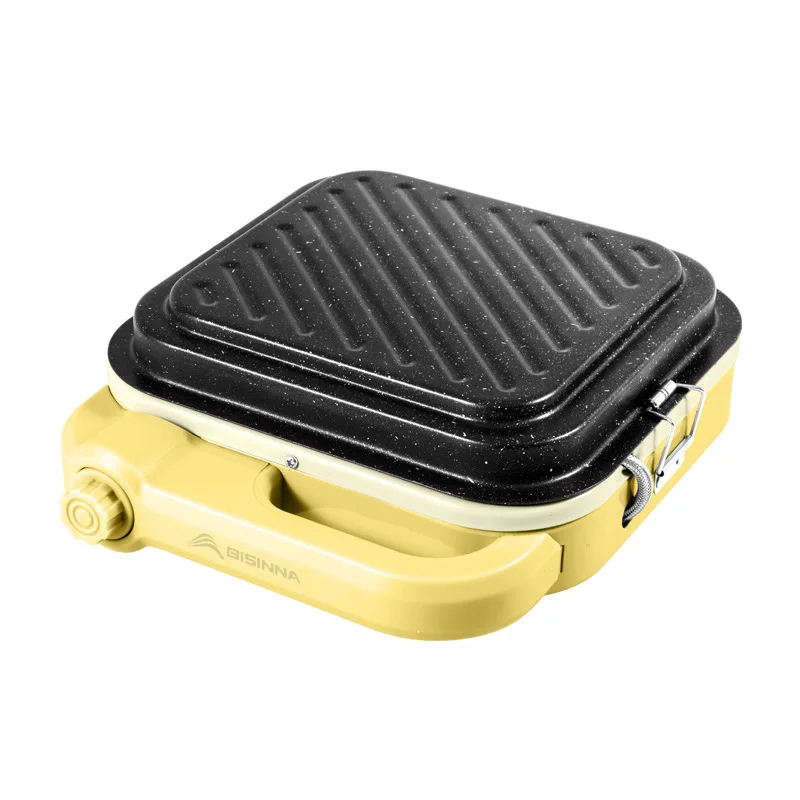 

Новая портативная газовая плита-кассета для кемпинга с системой зажигания, работающая на бутане, для приготовления чая и еды на природе, на 3-5 человек