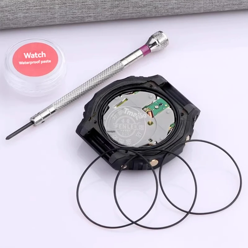 For Casio G-SHOCK Watch GA-110 GA2100 GM-2100 DW5600 GW-M5610 GG-1000 GA-1100 Series Back Cover Waterproof Ring Dust Seal Ring