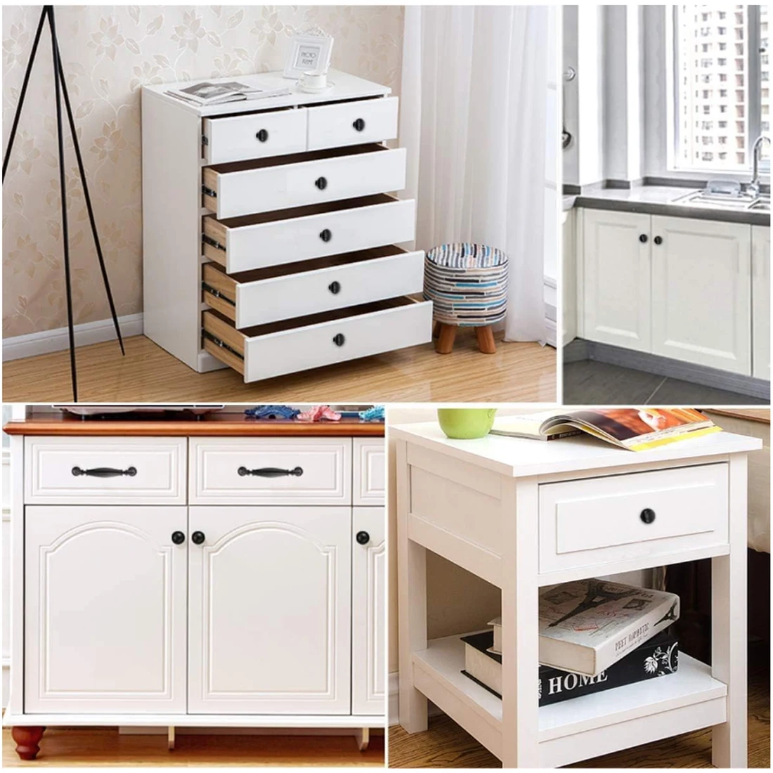 5 個アルミキッチン食器棚丸型家具フィッティングキャビネット - Cabinet Knob Round のレビューと価格