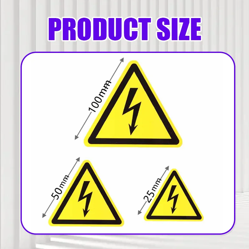 Vinyl Stickers Decals Warning Signs Stickers Security Work Safety Warning Labels Water-Proof Oil-Proof Wall Machine Tags Sticker