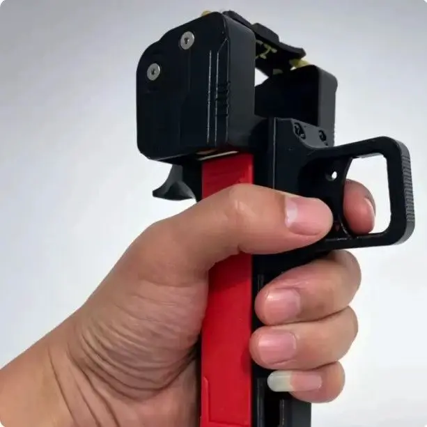 3D Printing Outdoor Portable EDC Creative Automatic Loading Rapid Fire Slingshot Tool