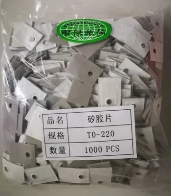 1000pcs TO-220 insulation tablets circle M3 transistor pads Bushing TO-220 Plastic Insulation Washer