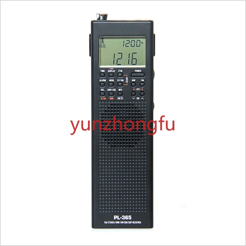 Portable Easy-To-Handle Radio Digital Demodulation DSP SSB Receiver With Alarm -PL-365  FM/AM/Shortwave Full-band