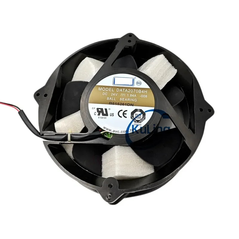 New Original AVC 20CM DATA2070B4H DC 24V 1.84A High Airflow Fan for Electronic Equipment