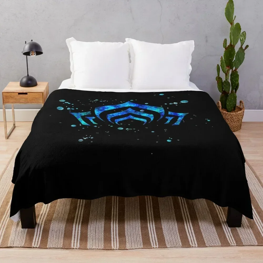 Warframe Logo Watercolor Classic Throw Blanket