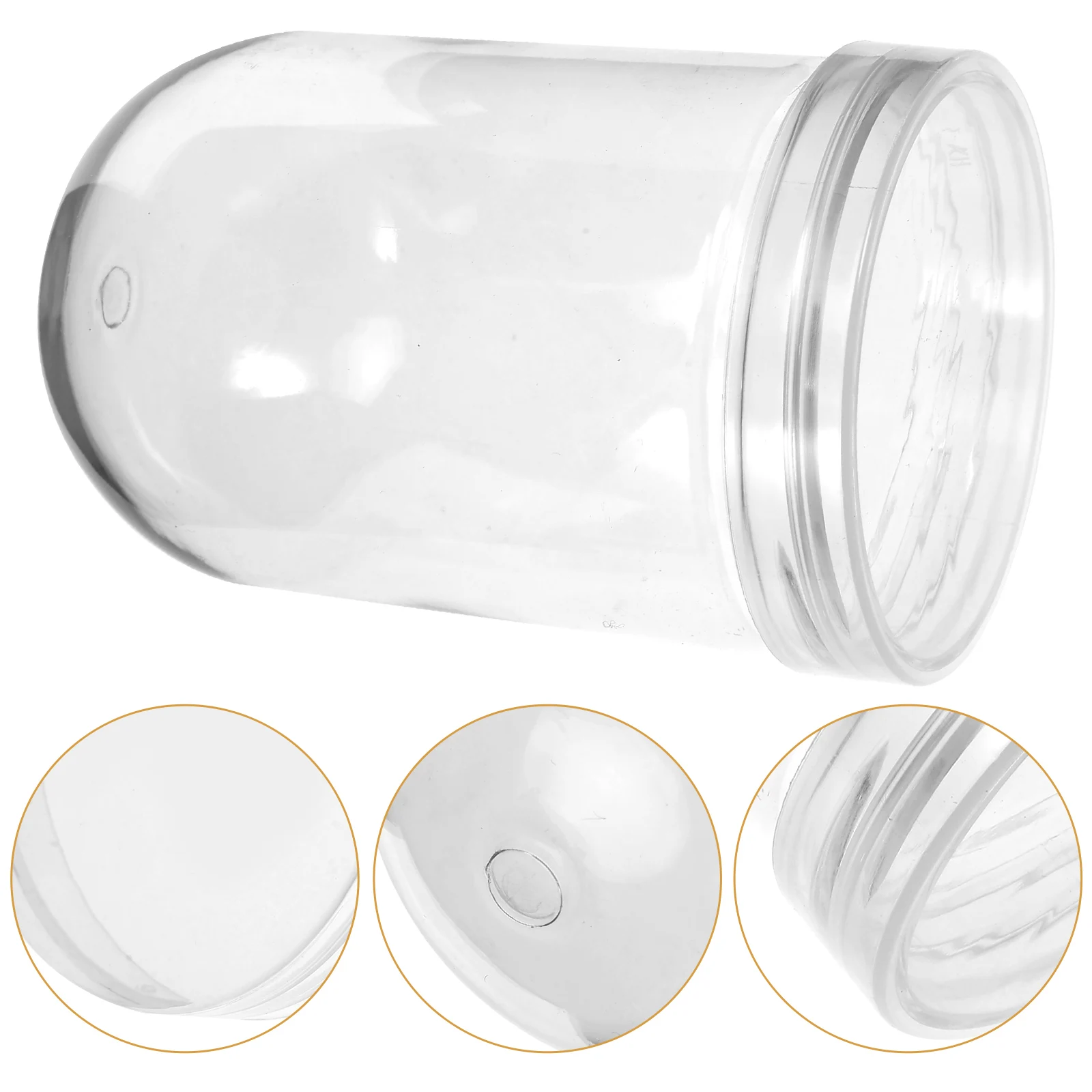 

10pcs Clear Plastic Diy Water Crafts Making Kit Transparent Empty Snow Prop For Christmas Party Decorative Supplies Ball Shape