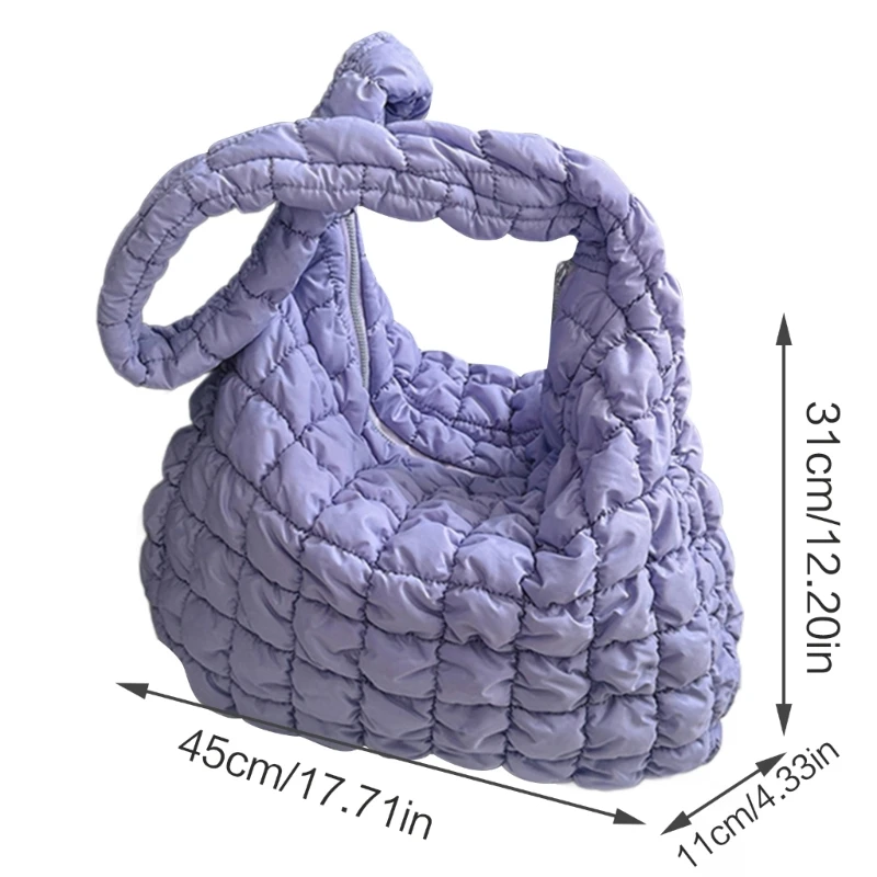 Minimalistyczna torebka modna torebka Mini torebka kopertรณwkฤ
dla dziewczynki poliestrowa torba Hobo
