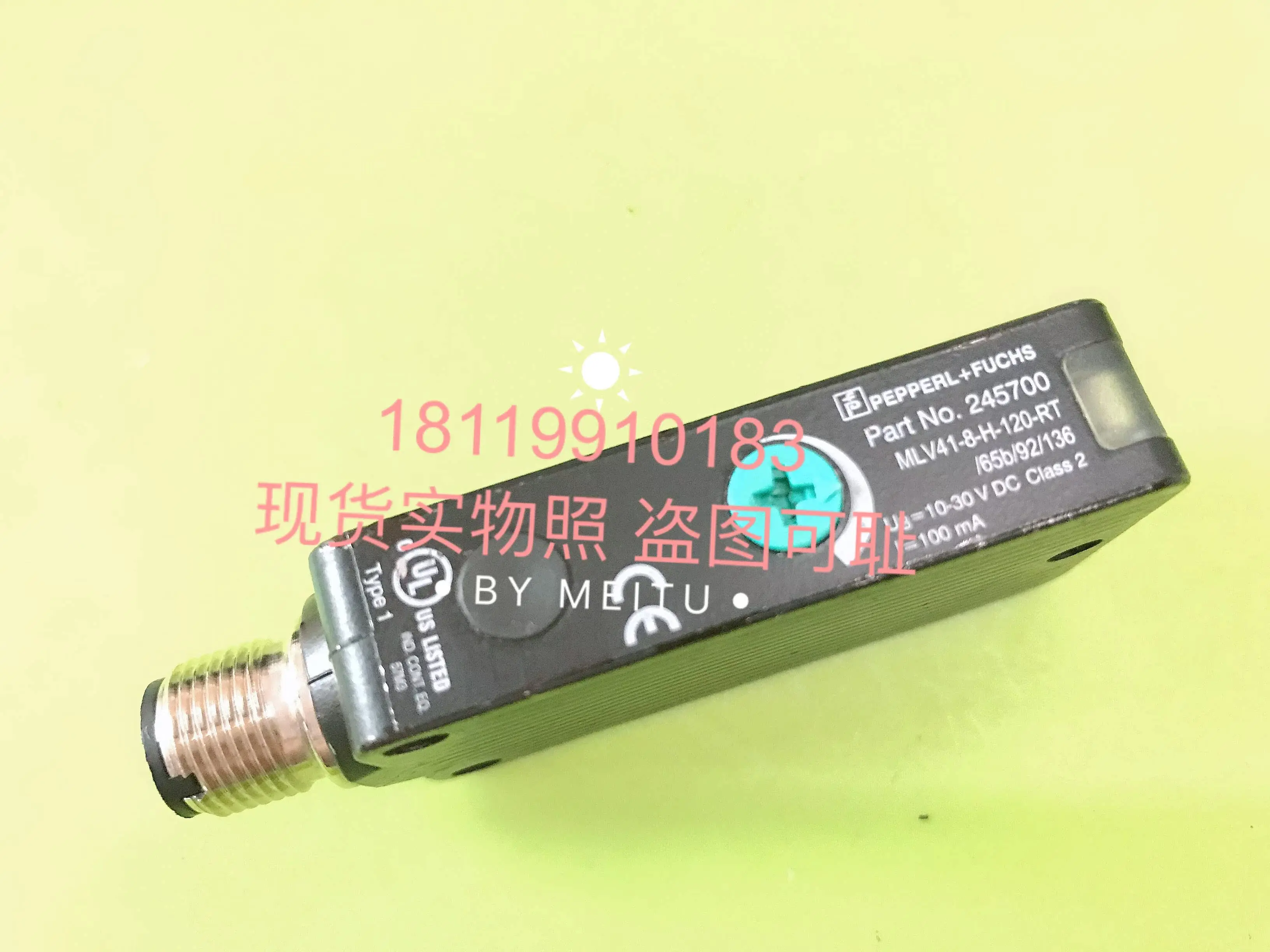 Beijiafu P+F Photoelectric Switch MLV41-8-H-120-RT/65b/92/136 245700 In Stock