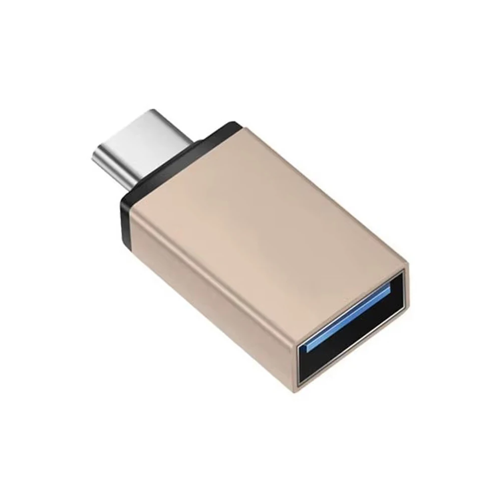 Metal Shell Usb Adapter Usb 3.0 To Type C Otg Adapter For Macbookpro Mini Otg Cable Converter Supports All Type-c Interfaces A4
