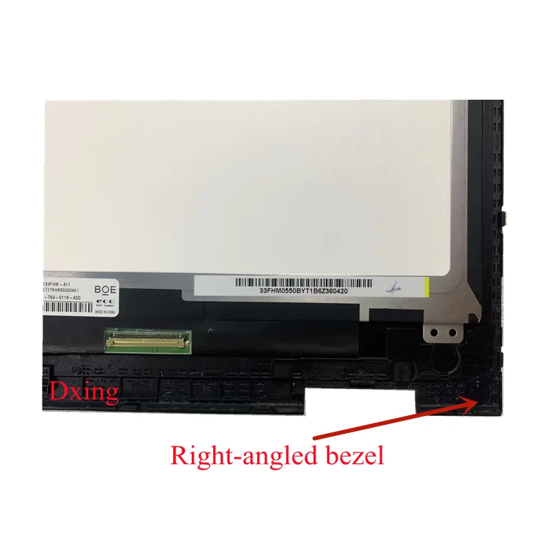 Imagem -03 - Tela de Lcd e Touch Digitizer Assembly Frame Dell Inspiron 13 5368 5378 5379 P69g B133hab01.0 Nv133fhm-n41 A11 Ips 133