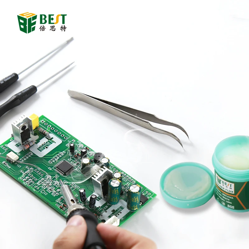 Solder Paste BST-559A SGSLead-freeฉนวนกันความร้อนBGA Solder Pasteฟรีล้างการบํารุงรักษาปราศจากสารตะกั่วฮาโลเจน-ฟรีSolder Oil 100G