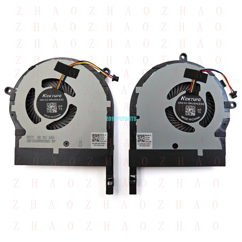 

L+ New for Asus TUF Gaming FX504GE FX504GM FX504GD FX504FE FX80GD FX80GE CPU GPU Fans