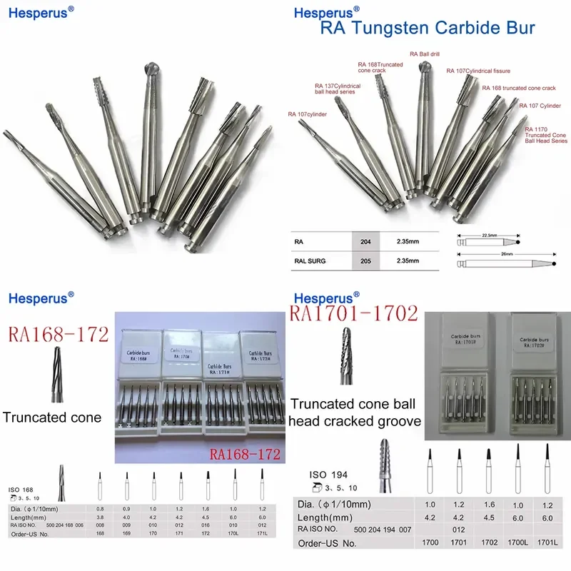 

2026 Burs Low Speed Burs Instruments RA /RA Long Burs with Ball
