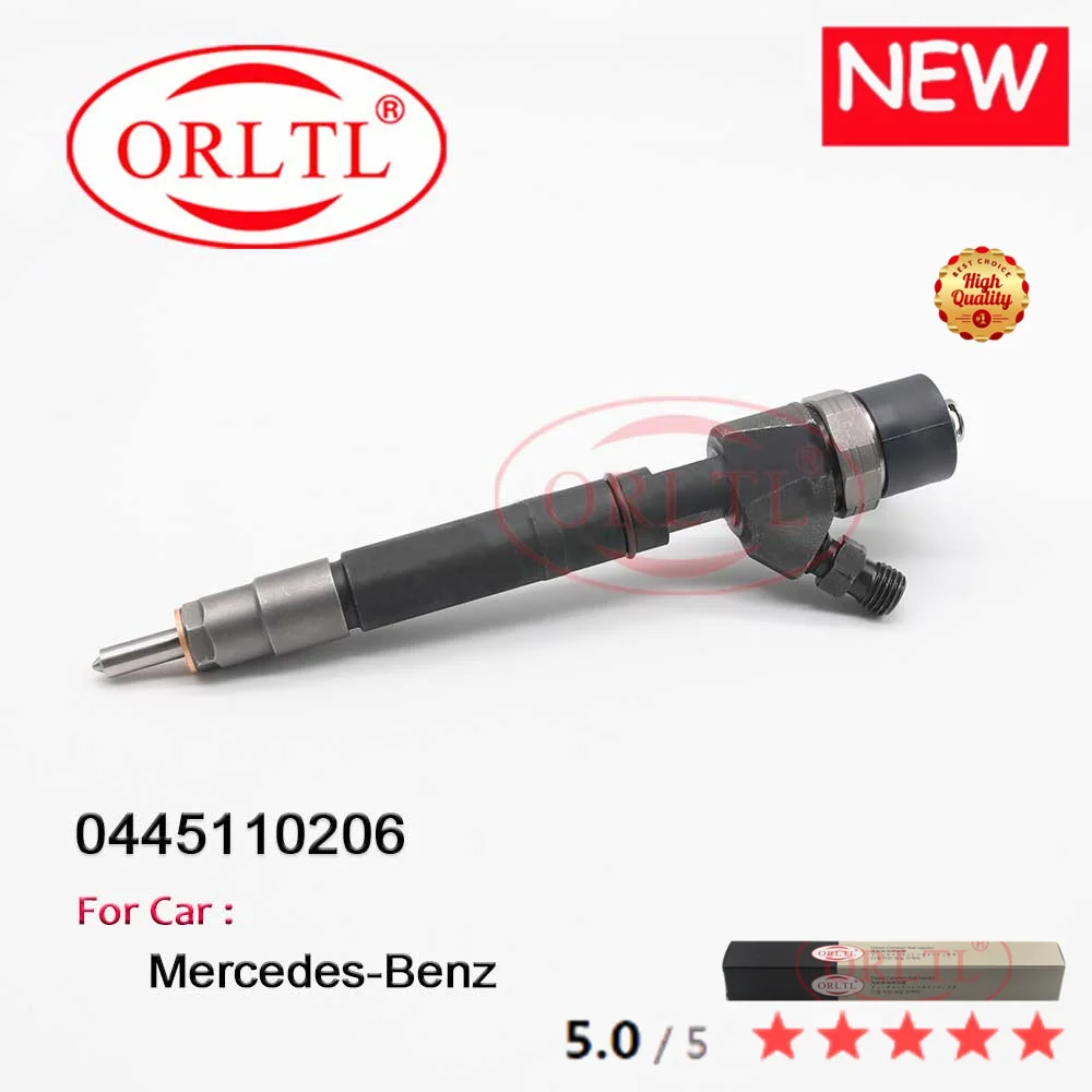 

ORLTL NEW High Quality Injector 0445110206 A6130700987 A6130700687 0 445 110 206 FOR BOSCH Mercedes-Benz