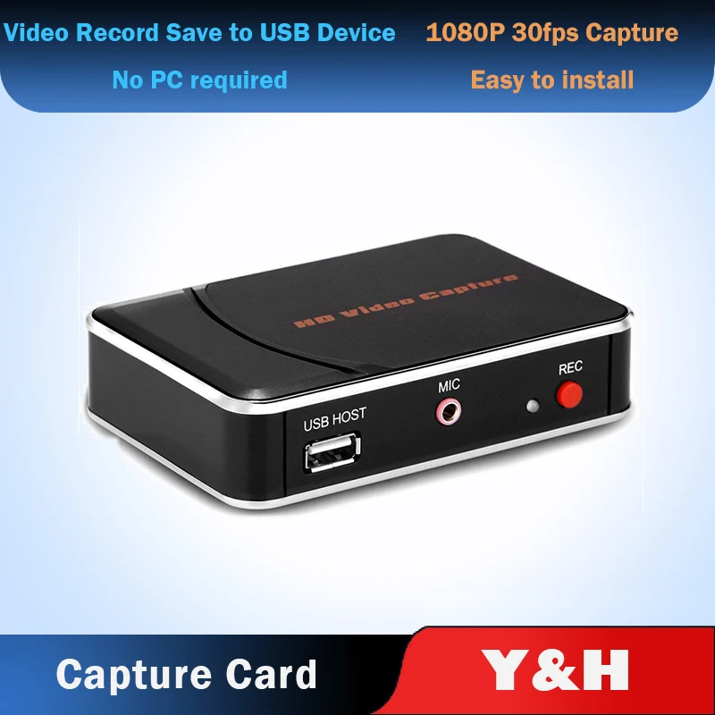 

EZCAP 280H HDMI-compatible Game Capture Card HD Video Capture 1080P 30fps HDMI Video Recorder, Compatible with Xbox One/ PS4