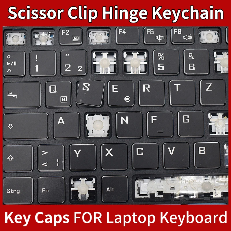 Replacement Keycap Key Cap Scissor Clip Hinge For GIGABYTE Gaming G5KC G5 MD GD G7 MD GD G7KC 6-80-N15Z0 N815Z0 CVM18H96GB9430