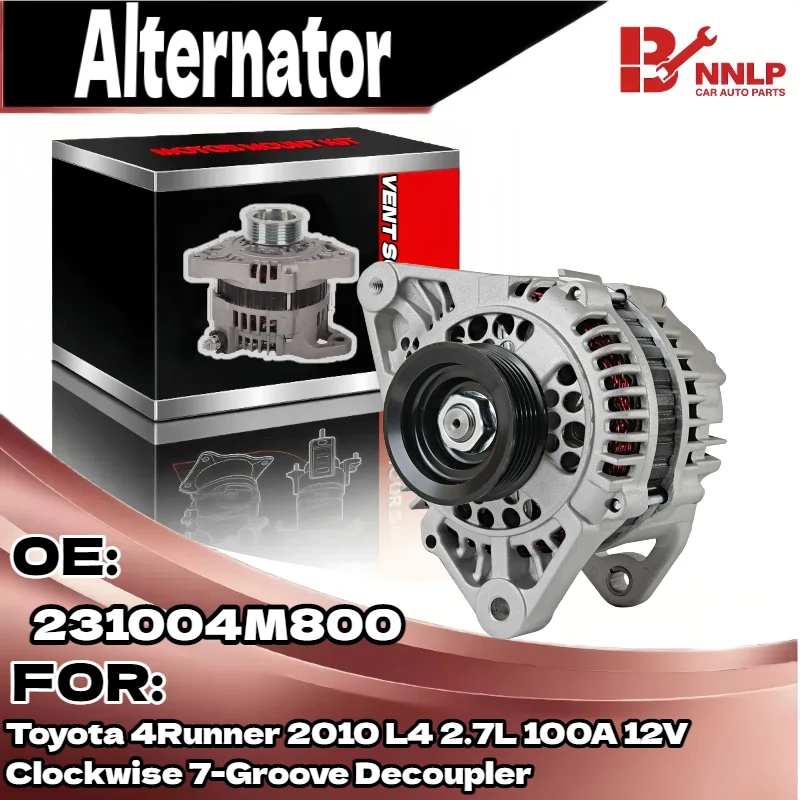 

Генератор для Nissan Sentra 2000-2001 L4 2.0L 100Amp/12Volt CW 6-маршрутный шкив 231004M800