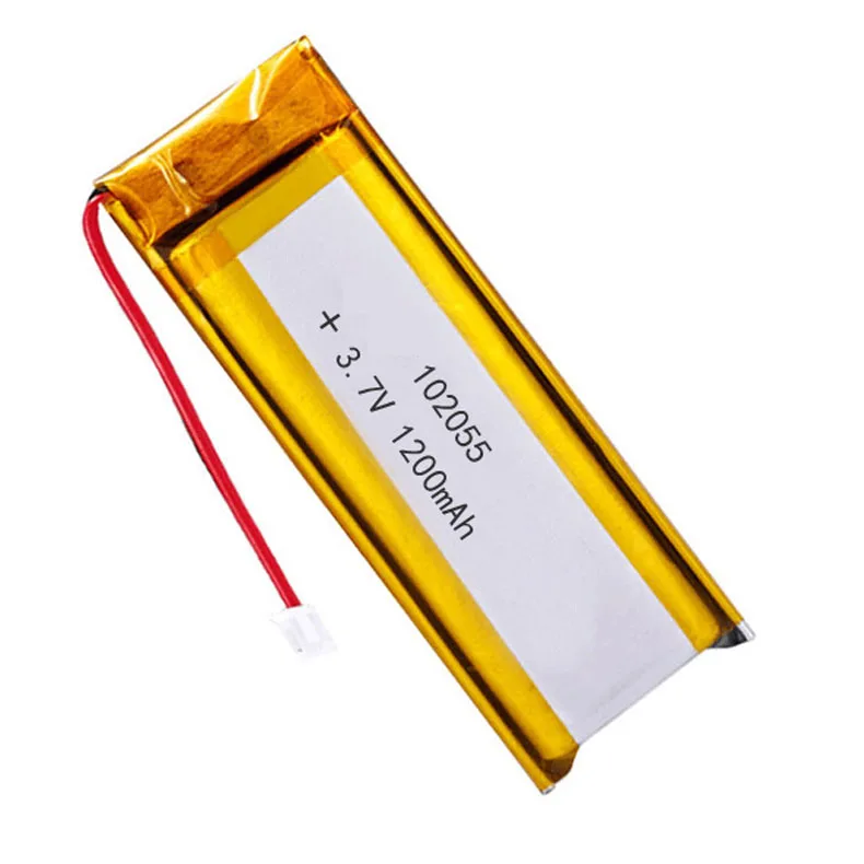 Rechargeable 3.7V 1200mAh 102055 Lithium Polymer Ion Battery For Power Bank Electrical Device Mp3 Diy Toy Laptop Mp4