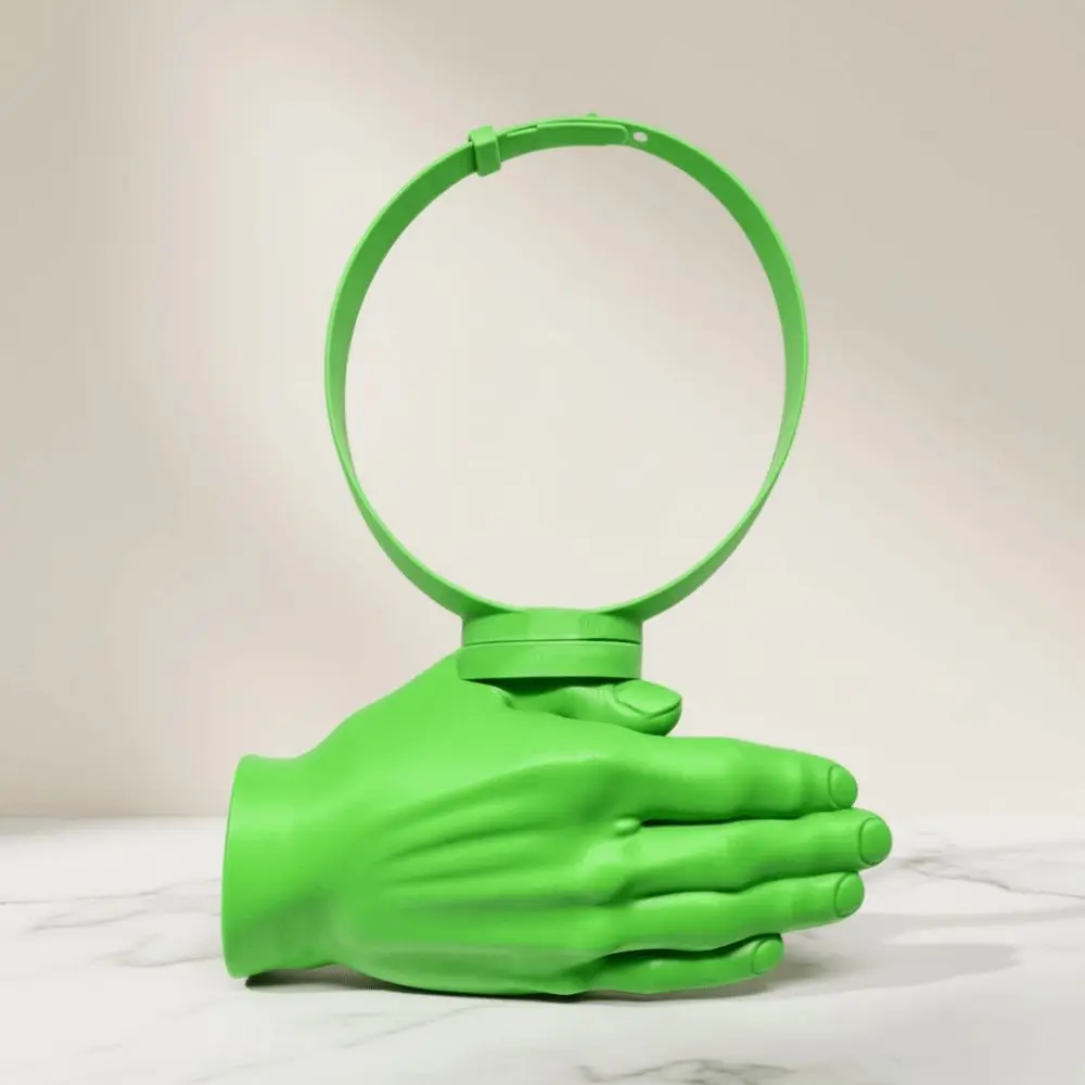 Hair Hoop Palm Sun Visor Headband Funny PLA Right Hand Sun Hat Detachable Lightweight Sun Protection Quirky Hairband