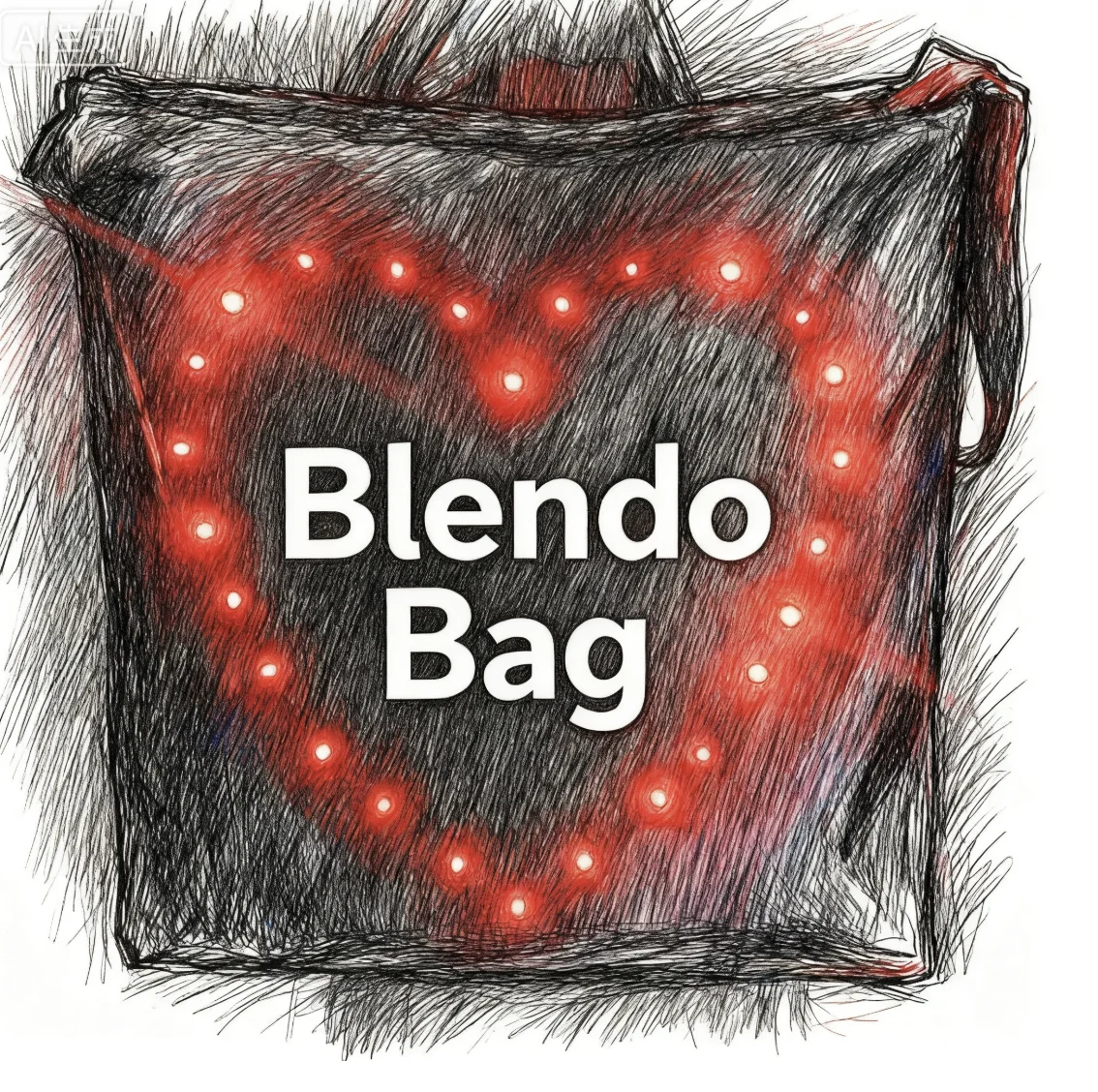 

Сумка Blendo с красными сердечками, профессиональная опора для фокусов для сцены, иллюзия, вечерние шоу, забавные трюки-волшебники