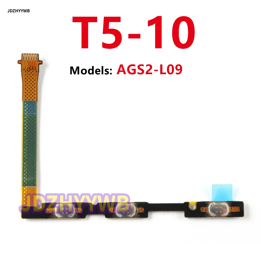 Power ON OFF Volume Up Down Side Button Key Flex Cable For Huawei MediaPad T5-10 AGS2-L09