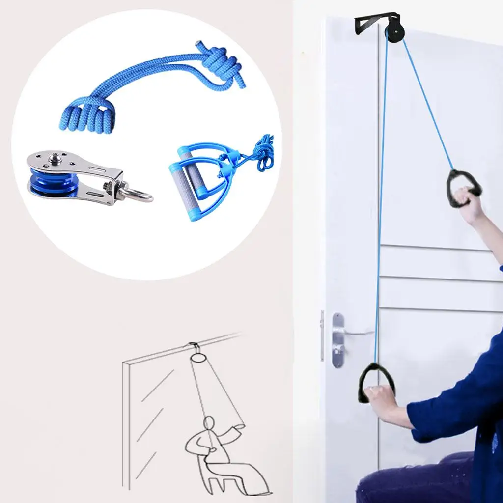 Anti-Slip Exercise Pulley Set Equipment for Hemiplegia Hand Arm Traction