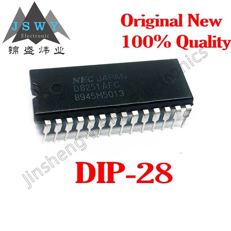 

(1/5pieces) D8251AFC D8251 DIP-28 100% new original authentic programmable communication interface chip spot