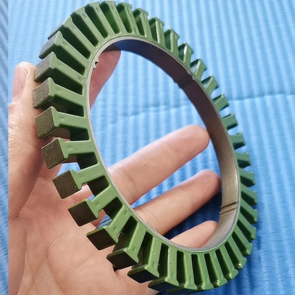 13710 มอเตอร์ไร้แปรง Stator ชิ้นส่วนพืชป้องกันขนาดใหญ่แผ่น DC มอเตอร์ไร้แปรง,เครื่องกําเนิดไฟฟ้า,Stator Core 36N42P