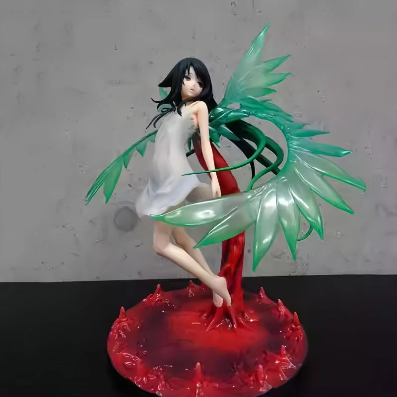 Figura de Anime Saya no Uta Saya Green Wings POP UP PARADE, Escala 1/8, Adorno de Chasis, PVC Coleccionable, Chica Anime para Amantes del Anime