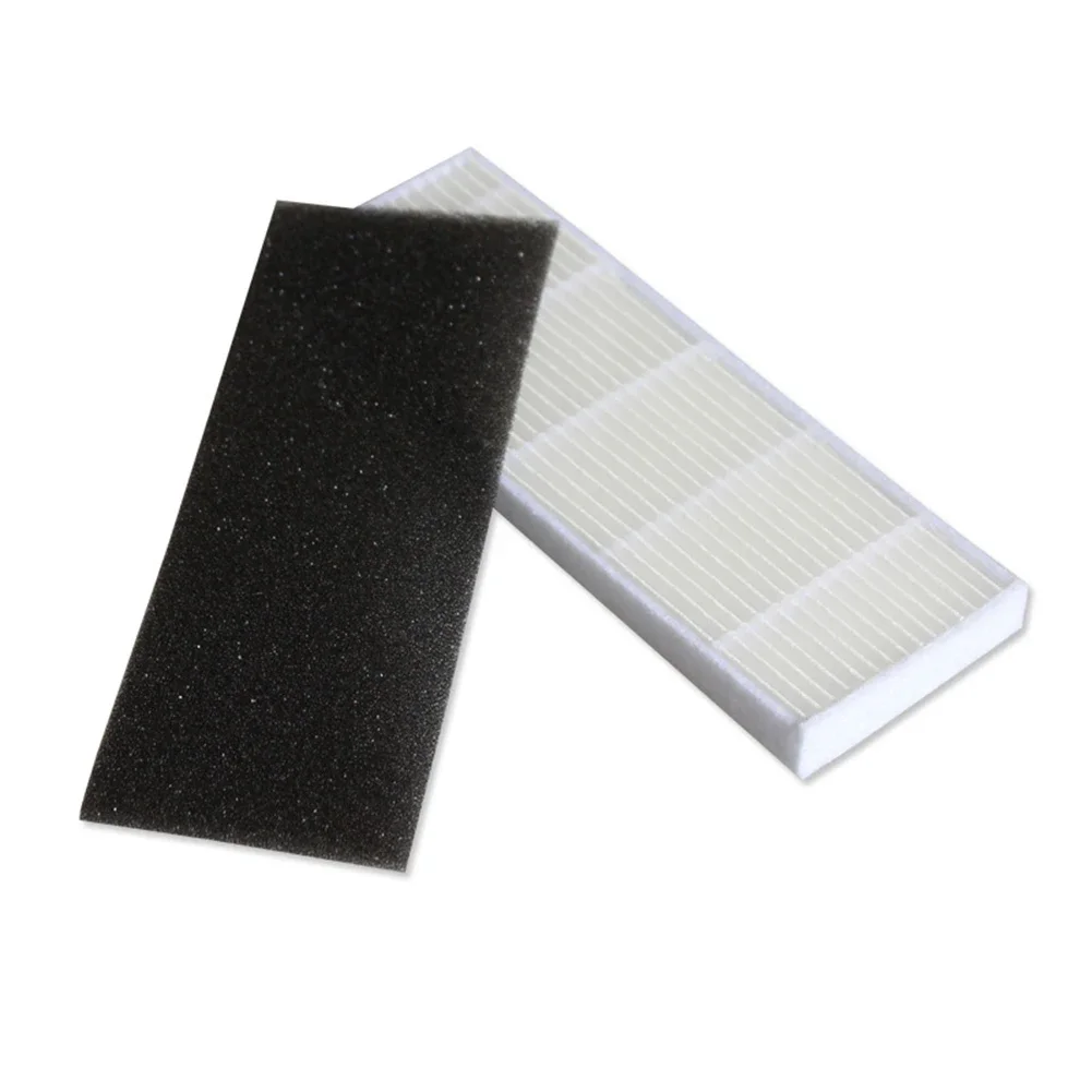 Filtro para aspiradora + cepillo lateral para Danhui NR15, accesorios de repuesto para aspiradora robot, 8 unidades/juego.