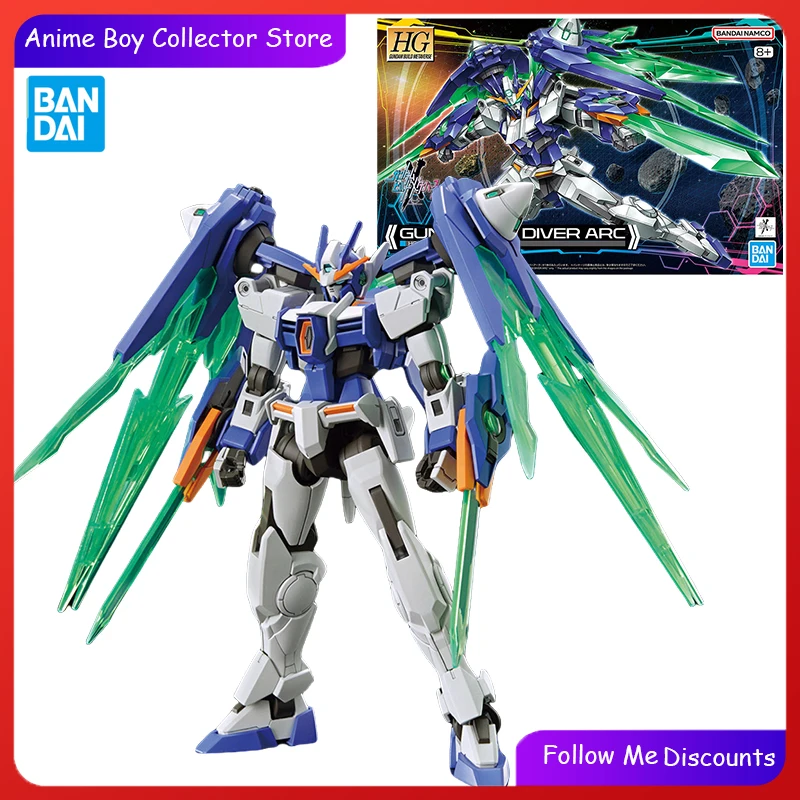 

BANDAI Mobile Suit HG 1/144 GBM 05 Gundam 00 Diver Arc экшн-фигурка, набор моделей, игрушки для мальчиков, подарки для детей