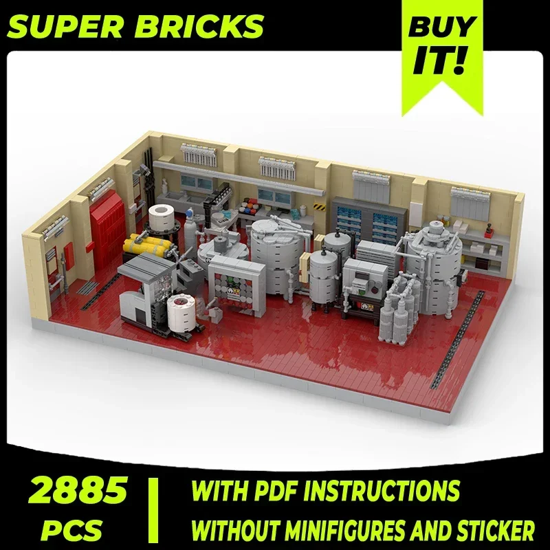 Populaire Filmserie Model Moc Gebouw Bakstenen Science Superlab-Technologie Modulaire Blokken Geschenken Kerstspeelgoed Diy Sets Assemblage