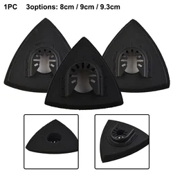 Triangular Multi Tool Sanding Pad Loop Hook Sandpaper Quick Release Oscillating Power Tool Polishing Wood Metal Abrasive Tool