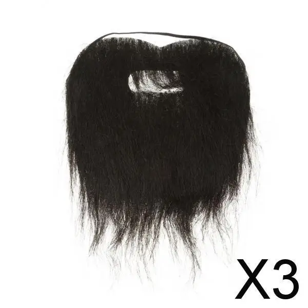 เครื่องแต่งกายคอสเพลย์เคราปลอมคุณภาพพรีเมียม สมจริงสำหรับผู้ชาย สำหรับงานปาร์ตี้ฮาโลวีนและอุปกรณ์เสริมสำหรับวันหยุด