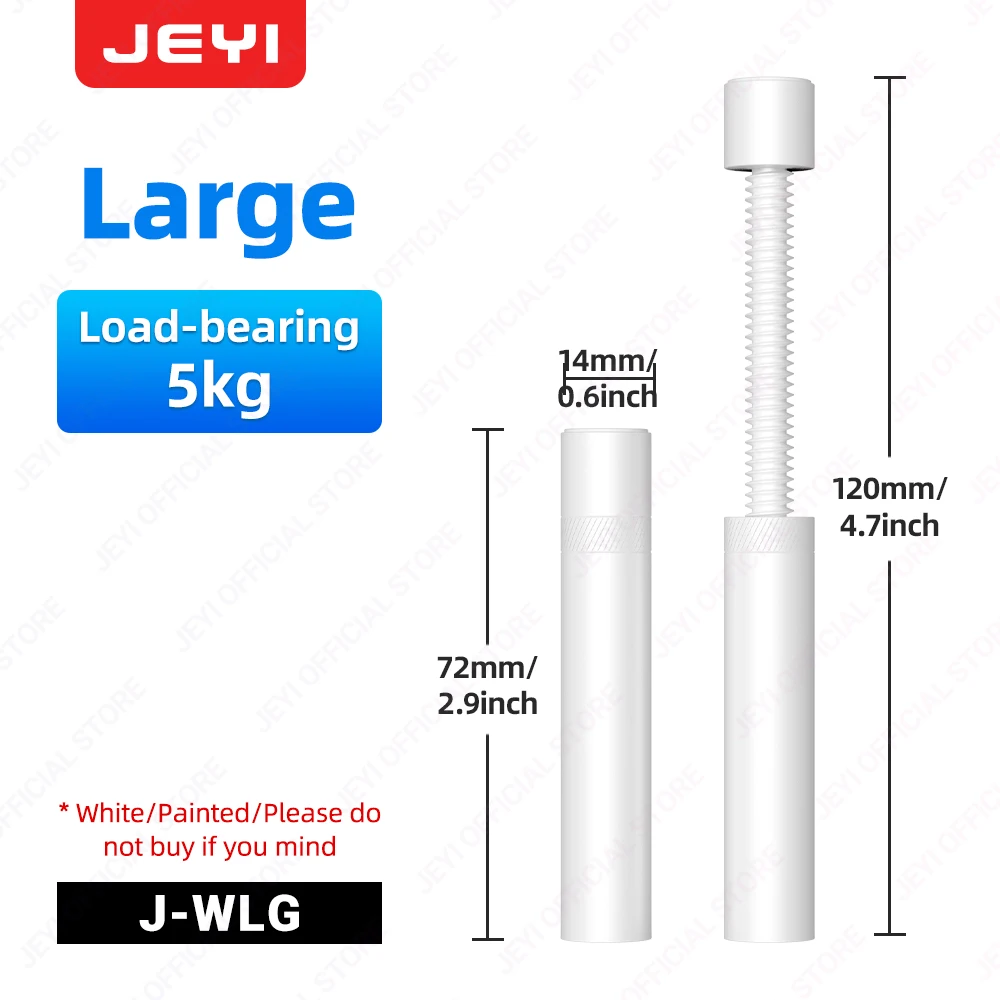 JEYI GPU-steunbeugel - Heavy Duty 5-8kg VGA-houder voor desktop-pc-behuizing, verstelbare grafische kaartbeugel met anti-sag-ontwerp