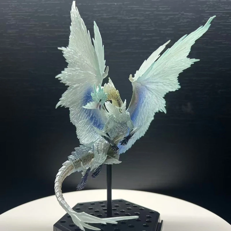 

"Monster Hunter: World" Ice Dragon Bag Splicing Figure Ornaments Velkhana