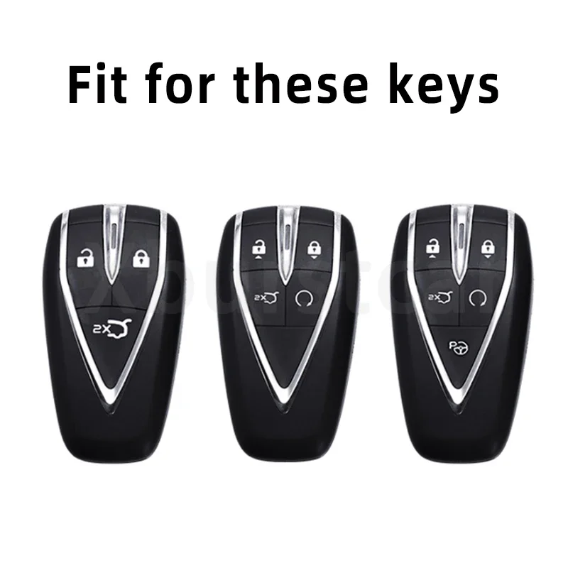 For Changan UNIT UNIK CS35PLUS CS55 PLUS CS75 PLUS Oshan X7 X5 TPU Leather Car Key Case Cover Shell Fob Holder Auto Accessories