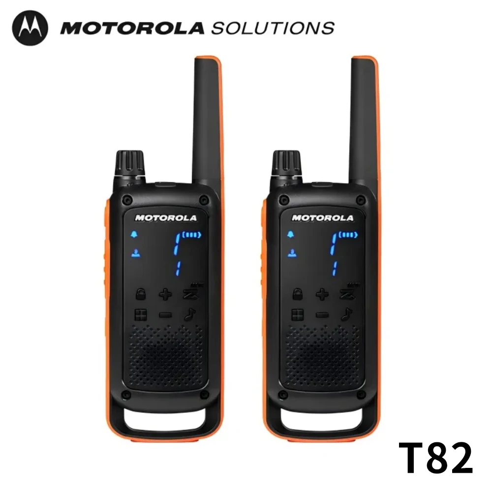 Рация Motorola walkie-talkie T82 public IPX2, 2 шт.