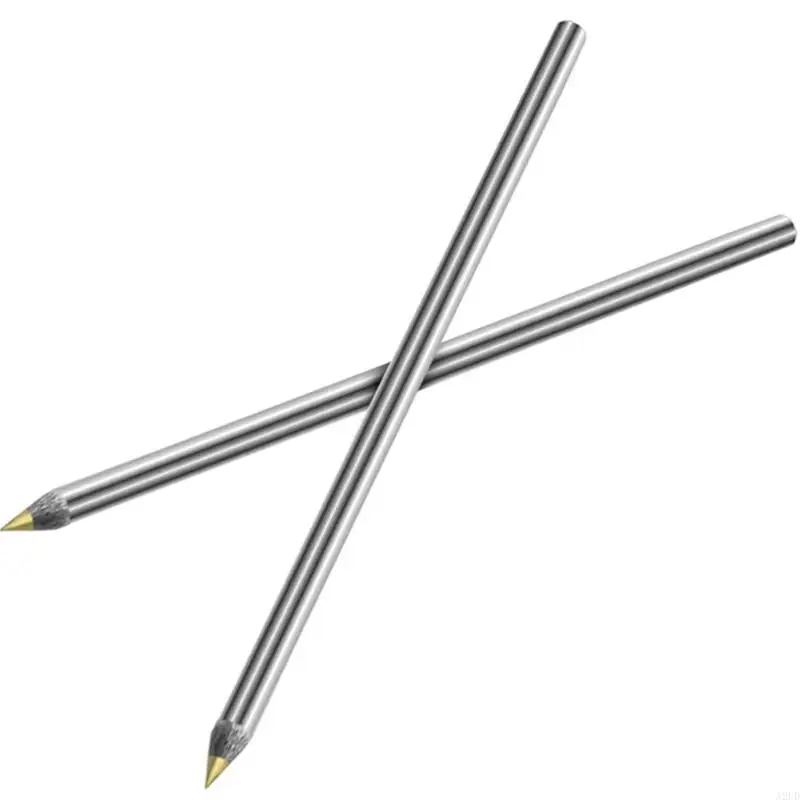 A2UD Metallmarker Stiftholz Schneidmarker Glasfliesenschneider Carbid Marker hart