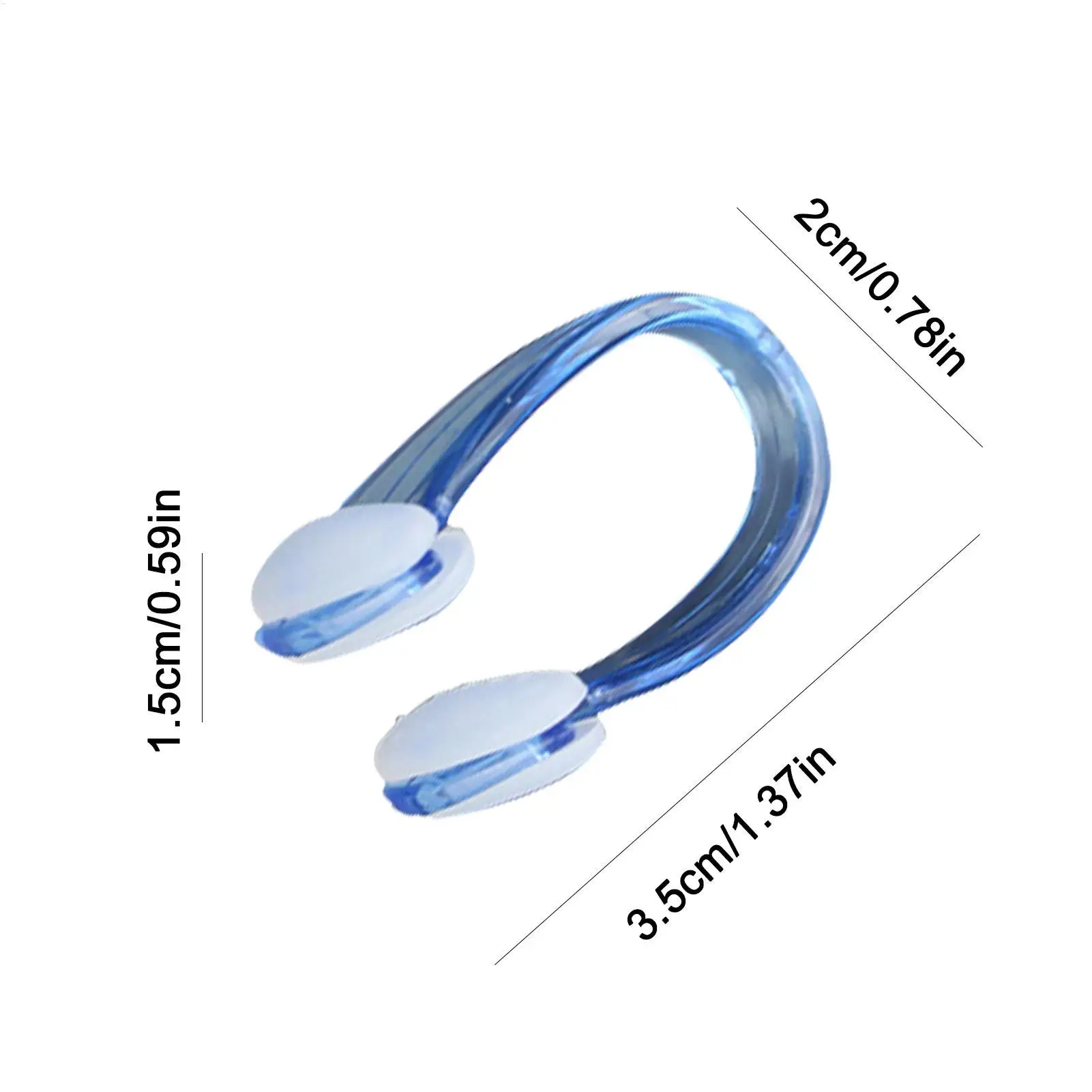 سدادة أنف للسباحة من السيليكون، سدادات سباحة للبالغين والمراهقين، معدات تدريب على حمام السباحة للنساء والرجال والمراهقين والشباب