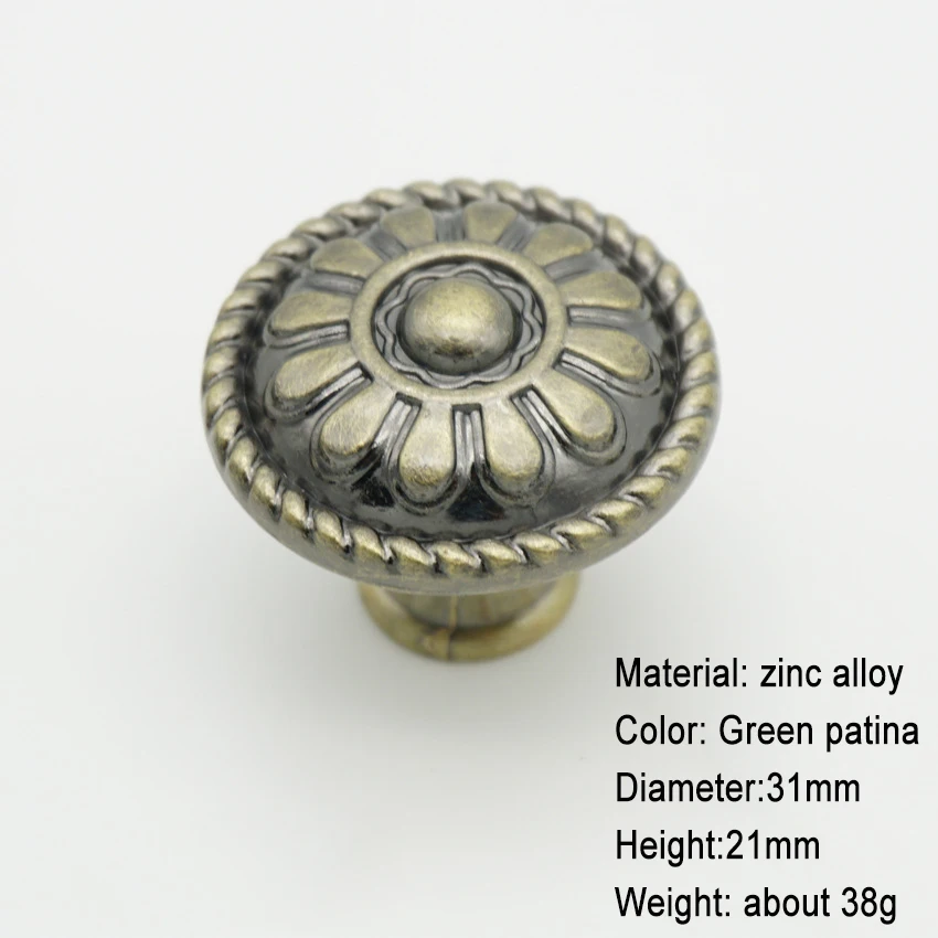 Door Knob Cabinet Furniture Handles for Cabinet Kitchen Cupboard Zinc Alloy Home Drawer DIY Wardrobe Dresser Pulls Knobs image 4