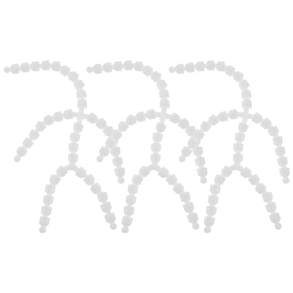 

3 шт. подвижных пластиковых соединителей для тел кукол, для рукоделия, создания многопозиционных конечностей для хлопковых мягких игрушек