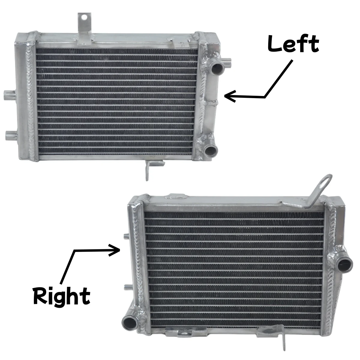 زوج مشعاع مساعد من الألومنيوم لأودي S4 RS4 B6 B7 8E/8H BBK/BHF 2004 2005 2006 2007 2008